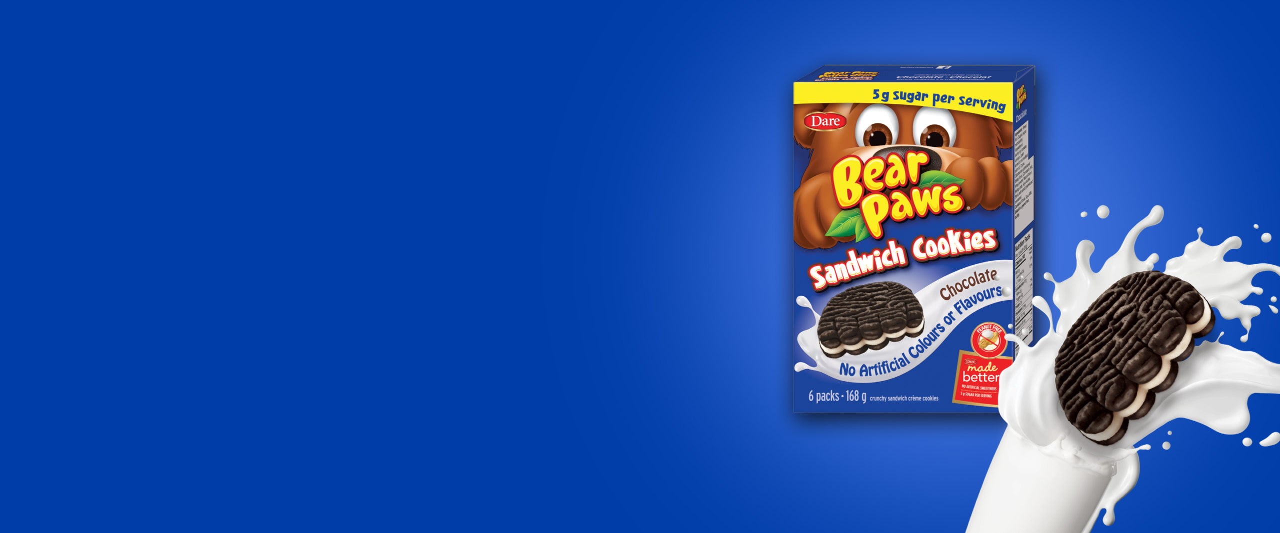 Bear Paws Cookies Made Better with Less Sugar