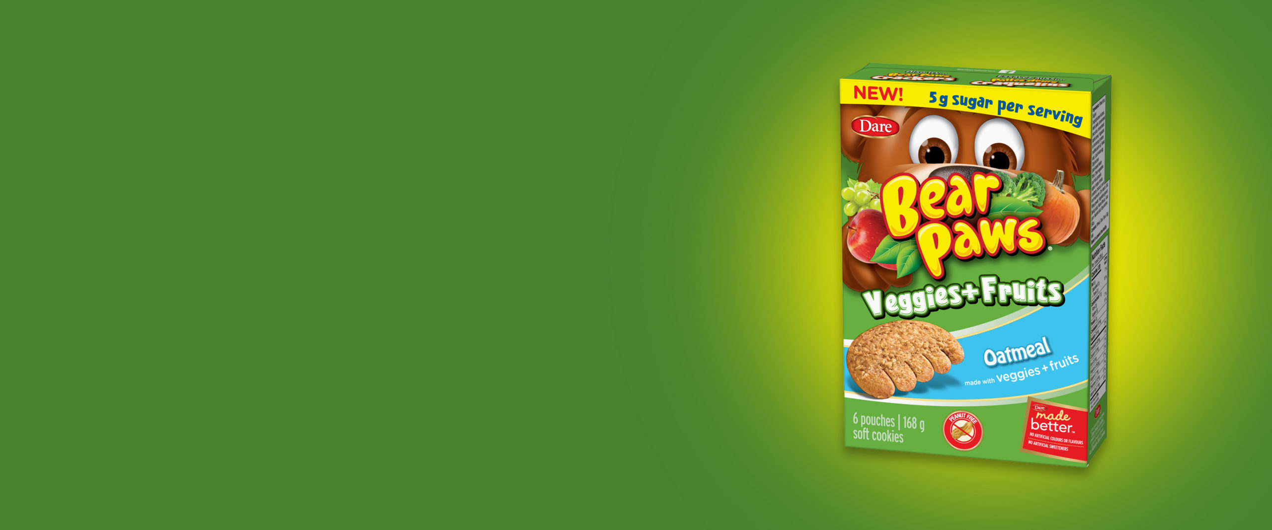 Bear Paws Veggies + Fruits is Launched