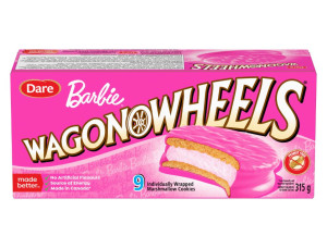 Package for Wagon Wheels Barbie Cookies