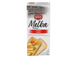 Package for Boulangerie Grissol Melba Toast Original