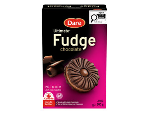 Package for Dare Ultimate Fudge Chocolate Cookies