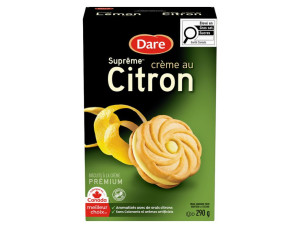 Package for Biscuits Dare Suprême crème au Citron