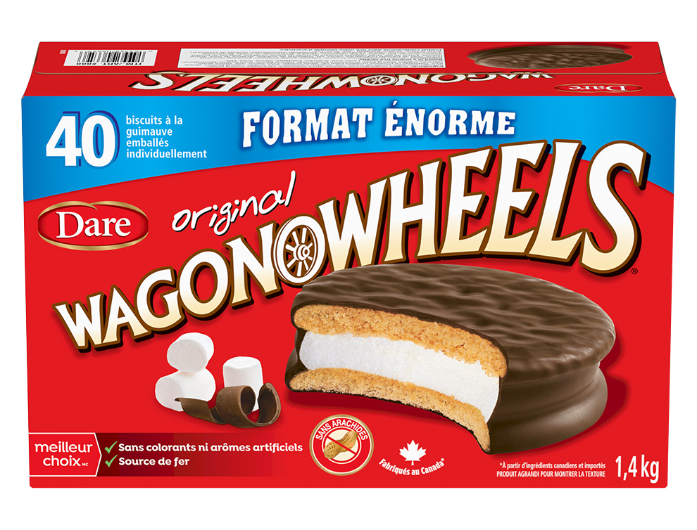 Package for Biscuits Wagon Wheels Original