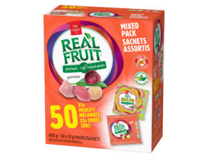 Package for Dare REALFRUIT Minis Gummies