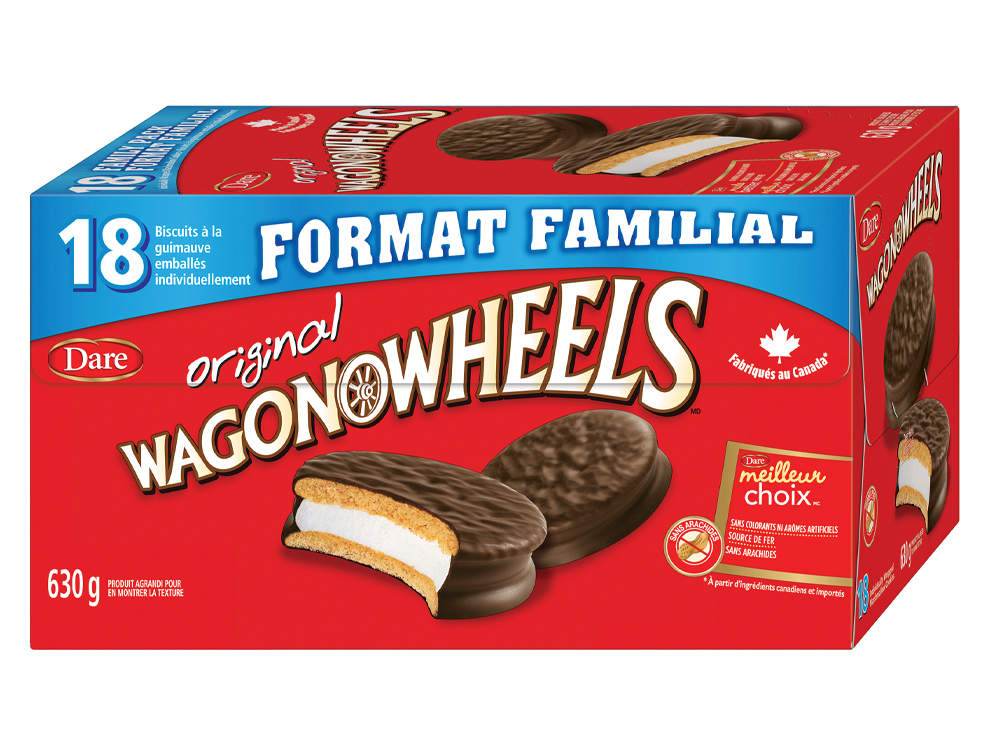 Package for Biscuits Wagon Wheels Original
