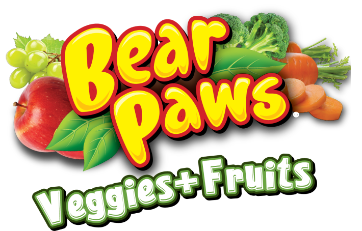 Bear Paws Veggie + Fruits Cookies